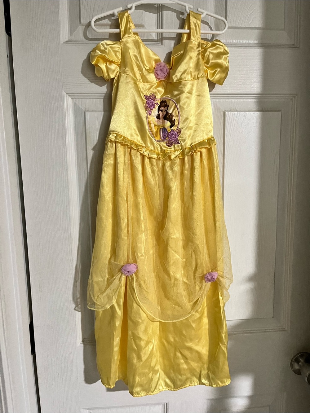 Disney Belle Princess Dress Girls 5/6 Yellow